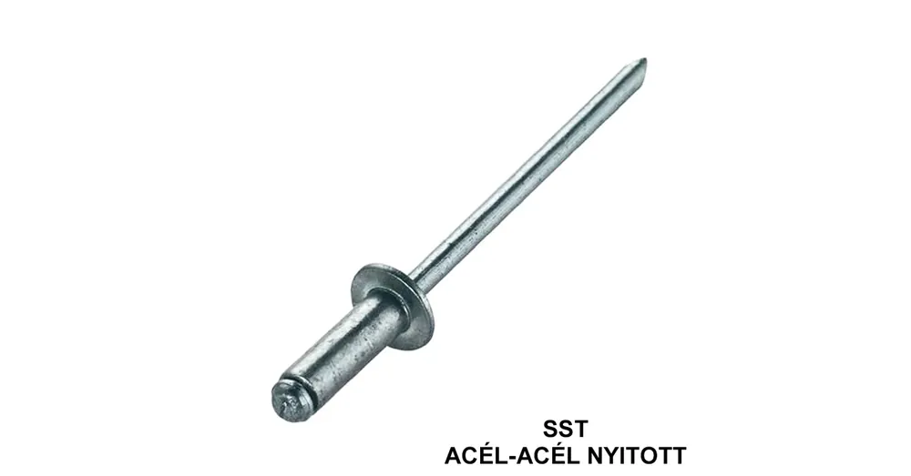 Bestseller HÚZÓSZEGECS NYITOTT 3.2*06 DIN 7337A FGF ACÉL-ACÉL DSU SST