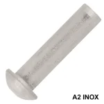 Kedvezményes ár SZEGECS TÖMÖR FGF D2*4 DIN 660 A2 INOX RETRO IMPORT