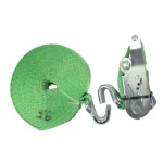 Gyors szállítás RAKOMÁNYRÖGZÍTŐ KÉTRÉSZES ZÖLD 06M/2T RACSNIS POLYTEX RS4000
