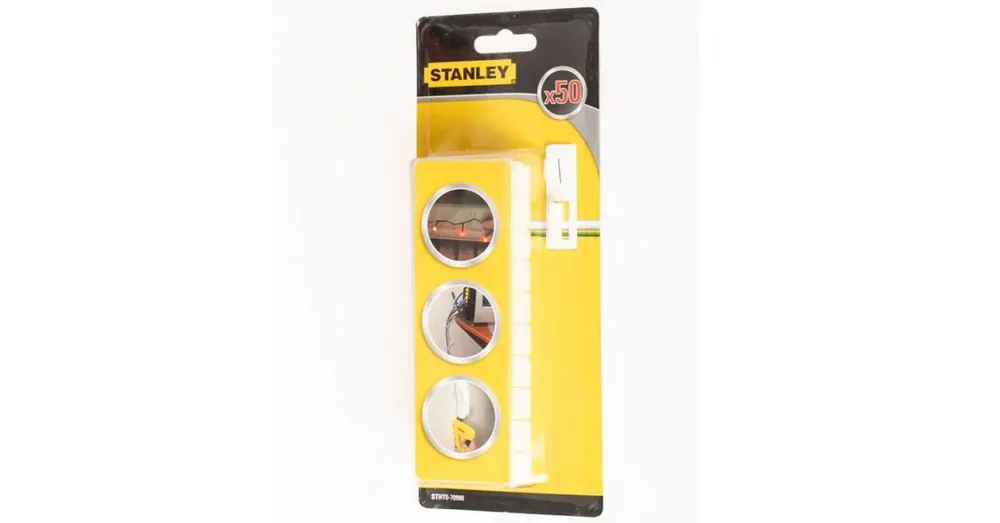 STANLEY STHT070990 KÁBELRÖGZÍTŐ KLIPSZ 50DB/CSOMAG Ajánlat