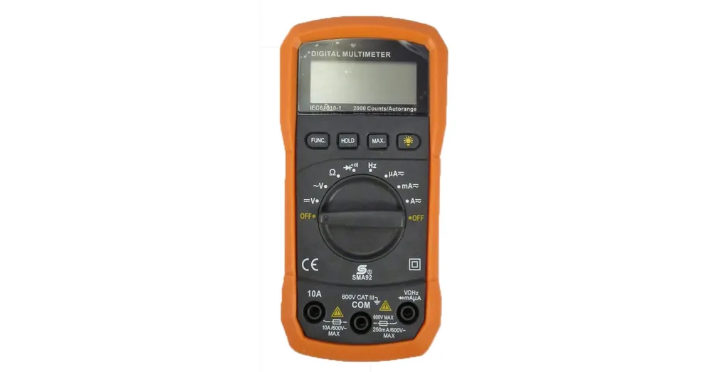 DIGITÁLIS MULTIMÉTER SMA 92 HOME 600V-10A-20kHz-20MOhm SOMOGYI M 92A Olcsóbb