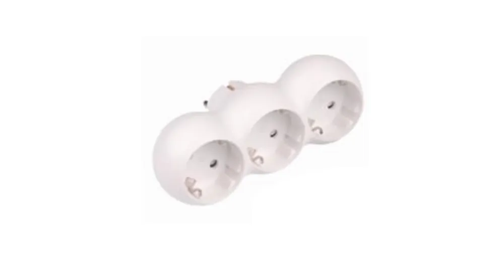 Azonnal elérhető ELOSZTÓ 3-ES FÖLDELT FEHÉR 16A/250V 45C ELFORDITOTT ULTRATECH UT-AD107WH