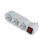 Alacsony ár ELOSZTÓ 3-ES FÖLDELT FEHÉR 16A/250V ULTRATECH UT-AD119WH