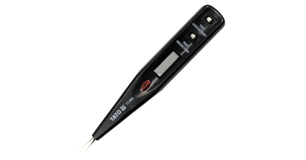YATO 2862 VOLTMÉRŐ DIGITÁLIS 12-250V LCD KIJELZŐ 50-500HZ Kiárusítás