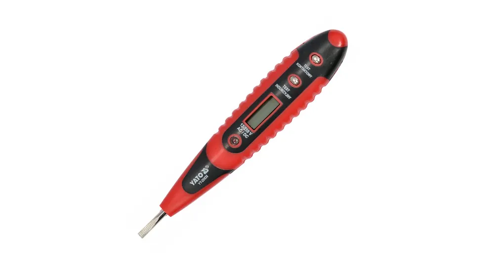 Legjobb ár YATO 28630 VOLTMÉRŐ DIGITÁLIS 12-250V LCD KIJELZŐ 50-500HZ