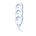 Expressz szállítás KÁBEL HOSSZABBÍTÓ-ELOSZTÓ 3-AS 03/03M SIMA FEHÉR 3*1.5MM DÜWI H20033-31