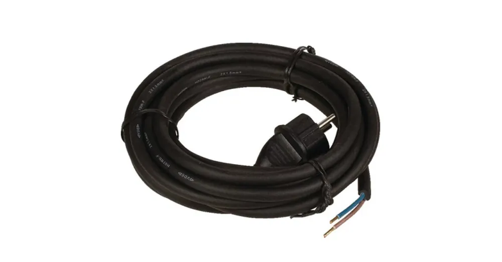 TÁPKÁBEL VEZETÉK 5m 1,5 mm2 5M-ES 1.5 mm2H07RN-F HIKOKI 714520 Legnépszerűbb