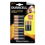 Alacsony ár DURACELL MN1500 CERUZAELEM 1.5V AA LR6 BASIC 10DB/CSOMAG