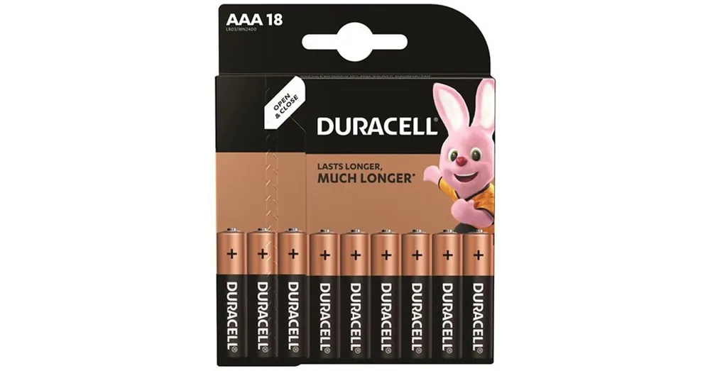 Szuper akció DURACELL MN2400 MIKRÓ CERUZAELEM 1.5V AAA LR03 BASIC 18DB/CSOMAG