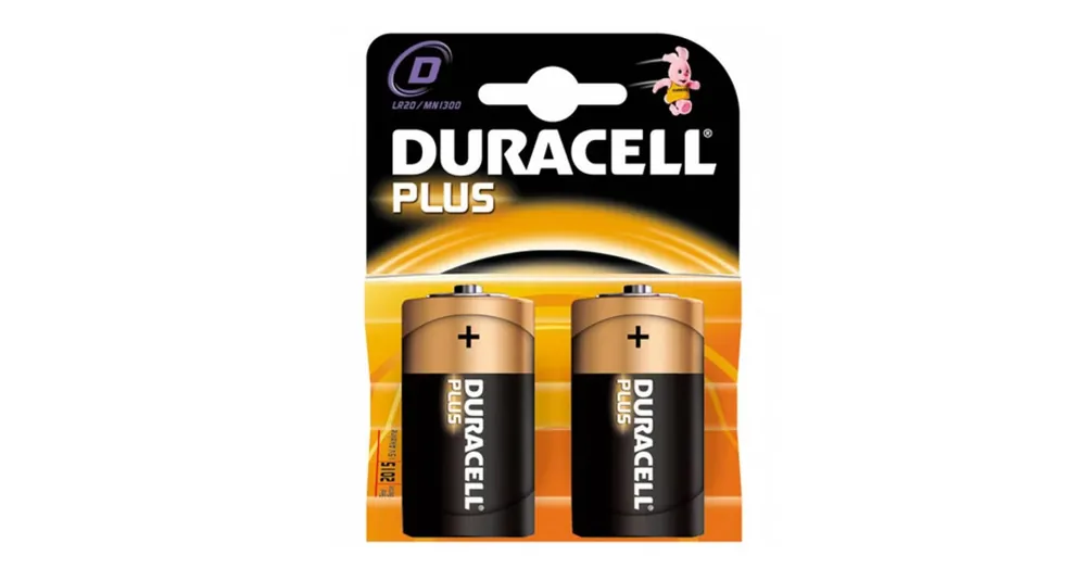Szuper akció DURACELL MN1300 1327562 GÓLIÁT ELEM 1.5V D BASIC-PLUS LR20 02DB/CSOMAG