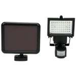 YATO 81860 LED LÁMPA 380lm NAPELEMES, MOZGÁSÉRZÉKELŐS Azonnali szállítás