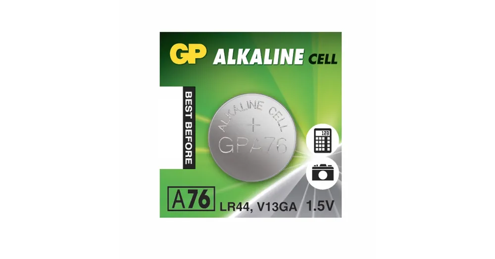 GOMBELEM ALKÁLI 1,5V LR44 GP A76,626 Ne maradj le