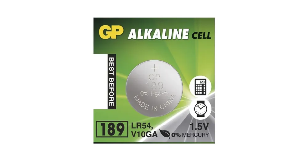 Árcsökkenés GOMBELEM ALKÁLI 1,5V LR54 GP 189
