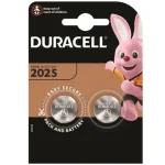 Azonnali szállítás DURACELL GOMBELEM LITHIUM 3V DL 2025 B2 2DB/CSOMAG