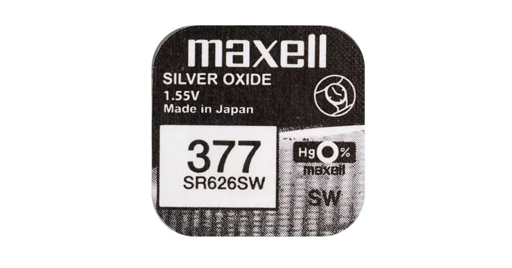 GOMBELEM 1.55V SR626SW MAXELL 377 Biztonságos vásárlás