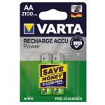 Legkelendőbb AKKUMULÁTOR AA ELŐTÖLTÖTT 2100mAh 1,2V NiMH 2DB/CSOMAG VARTA AA R2U B2