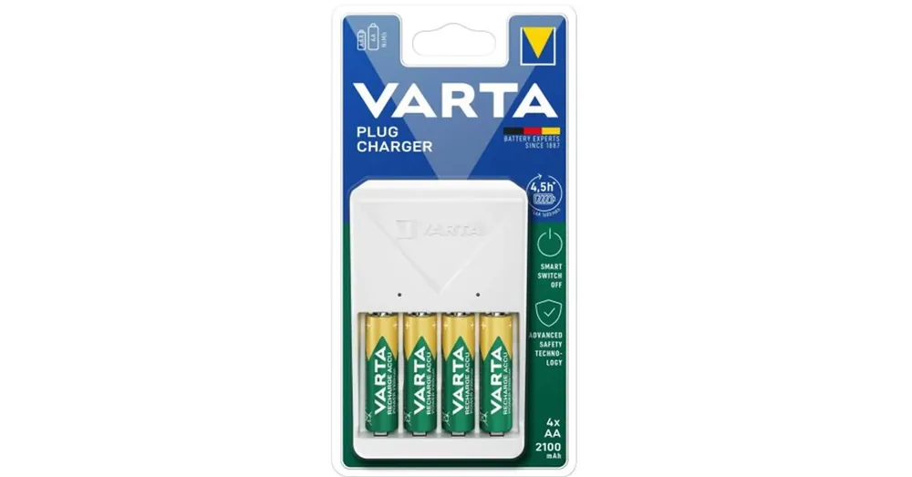 AKKUTÖLTŐ + 4*2100mAh AA AKKU VARTA 57657101451 Kihagyhatatlan ajánlat