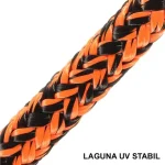 Végkiárusítás LAGUNA KÖTÉL UV STABIL D06 FEKETE-NEONNARANCS TB 980KG MAGYAR