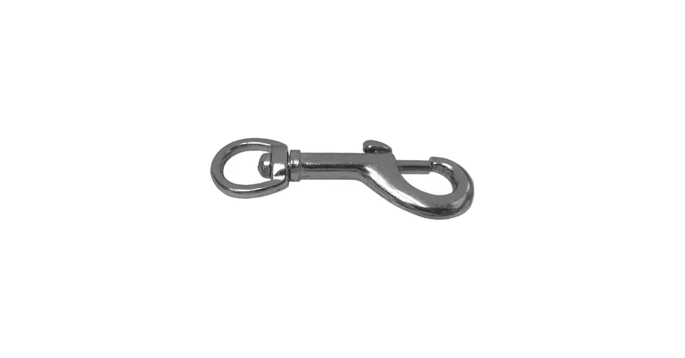 Vásárlói kedvenc KARABÍNER FORGÓVAL D16*78 NIKKELEZETT IMPORT
