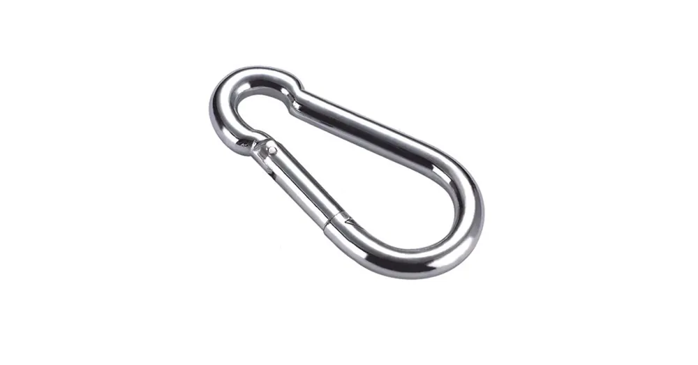 KARABÍNER RUGÓS D5*50 DIN 5299C HG. TŰZOLTÓ TB 0.12t IMPORT Azonnal elérhető