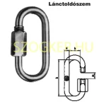 LÁNC GYORSZÁR D3.5(04) HG. LÁNCSZEMTOLDÓ (T 0.05t) IMPORT Rendeld meg most