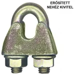 Olcsóbb KÖTÉLSZORÍTÓ BILINCS D16 5/8c EN 13411-5 HG.U ALAK.ERŐSÍTETT IMPORT