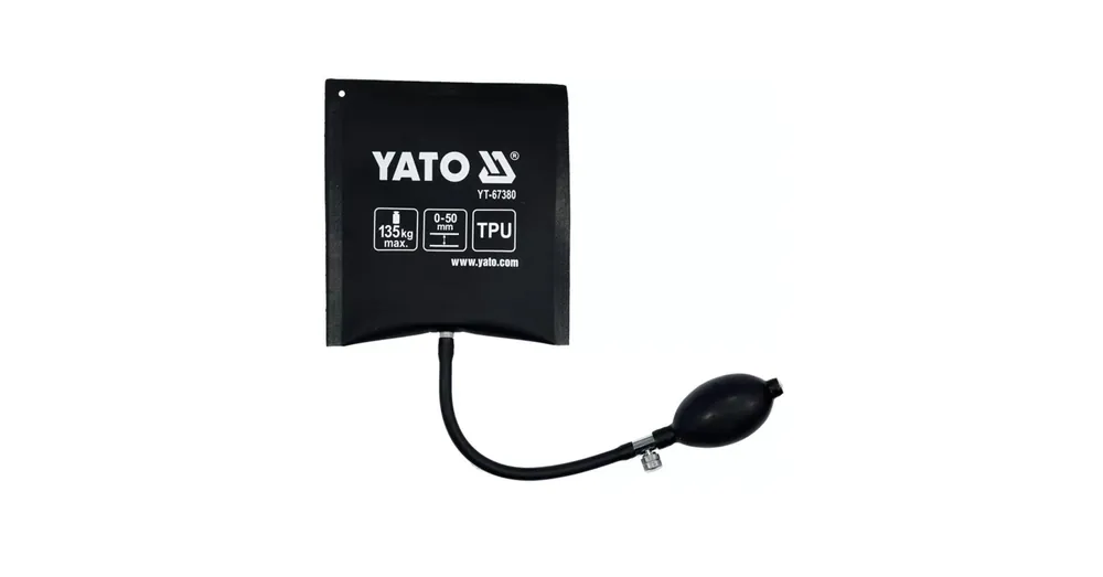 Exkluzív ajánlat YATO 67380 SZERELŐPÁRNA PUMPÁS 135KG TB. 150*160mm