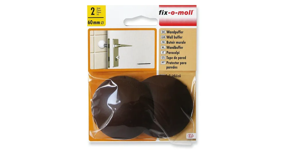 Vedd meg most FIX-O-MOLL 3566611 ÜTKÖZŐ FALI ÖNTAPADÓS D60mm BARNA 02DB/CSOMAG