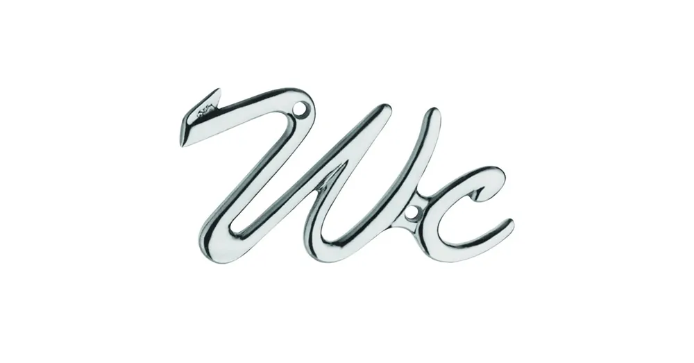 PIKTOGRAM WC FELIRAT CSILLOGÓ KRÓM MAESTRO 3005 CR. Akció
