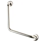 Legkelendőbb AMIG 6/6972 AJTÓHÚZÓ HAJLÍTOTT 450mm INOX CSILLOGÓ NAGY ROZETTÁVAL