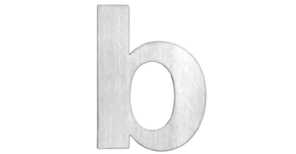 AJTÓBETŰ INOX B CSAVAROZHATÓ 120mm MAESTRO 93030 Olcsóbb