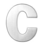 AJTÓBETŰ INOX C KICSI CSAVAROZHATÓ 90mm MAESTRO 93031 Nézd meg most