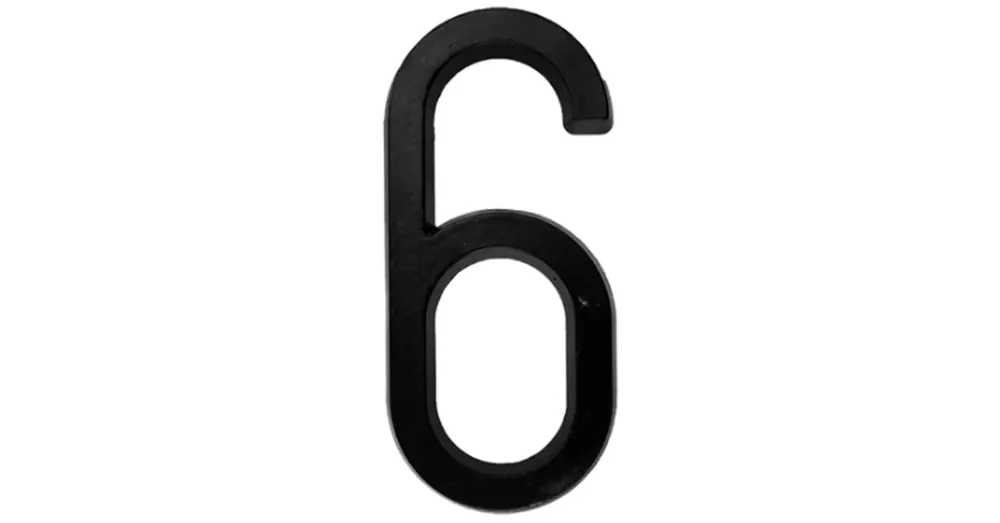 Árengedmény HÁZSZÁM FÉNYES FEKETE 6 ÜTHETŐ D5 CSAPPAL 120mm MAGYAR