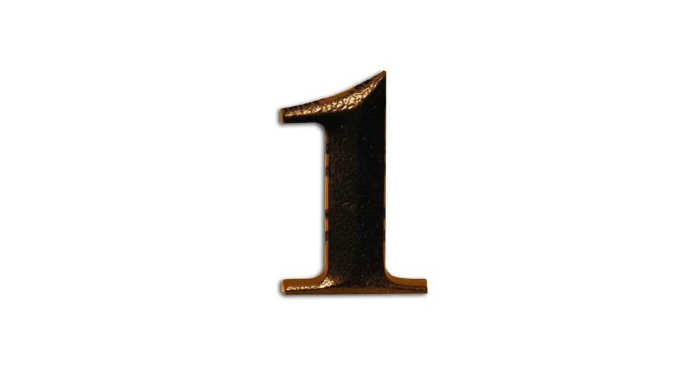 Árcsökkenés HÁZSZÁM ANTIK-BRONZ ÖNTÖTT 1 ÜTHETŐ CSAPPAL, TIPLIVEL 80mm MAGYAR N°302