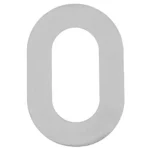 Szezonális akció HÁZSZÁM INOX 0 RAGASZTHATÓ-TIPLIZHETŐ 120mm MAESTRO 93020