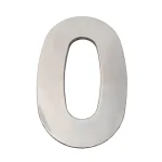 Árcsökkenés AJTÓSZÁM CSILLOGÓ KRÓM 0 RAGASZTHATÓ 50mm IMPORT