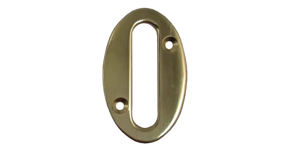 Gyors kiszállítás AMIG 1/7180 AJTÓSZÁM CSAVAROZHATÓ 0 50mm SÁRGARÉZ