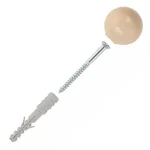 Korlátozott ajánlat FISCHER 60551 AJTÓÜTKÖZŐ GÖMB BEIGE TS8BG