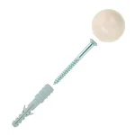FISCHER 60536 AJTÓÜTKÖZŐ GÖMB FEHÉR TS8W CSAVAR+TIPLI Vedd meg most