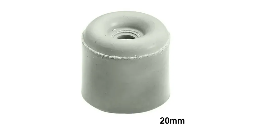 Kedvezmény AJTÓÜTKÖZŐ HENGERES D28*20mm POLI-GUMI SZÜRKE MAGYAR