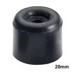 Alacsony ár AJTÓÜTKÖZŐ HENGERES D28*20mm POLI-GUMI FEKETE MAGYAR