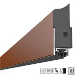 Vásárlói kedvenc AJTÓKÜSZÖB AUTOMATA 730mm CCE.APPL. BARNA RÁSZEGZŐS MAESTRO ASAPP730-A-2-BR