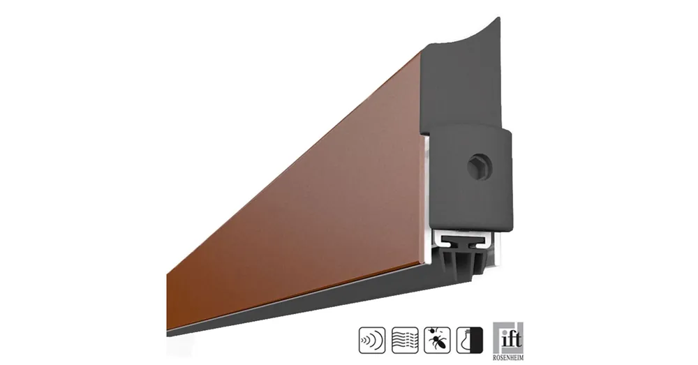 Vásárlói kedvenc AJTÓKÜSZÖB AUTOMATA 730mm CCE.APPL. BARNA RÁSZEGZŐS MAESTRO ASAPP730-A-2-BR