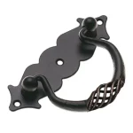 Legjobb ár AMIG 1006/12638 LÁDAFOGANTYÚ 115*31mm FEKETE KOVÁCSOLT VAS JELLEGŰ
