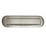 Árcsökkenés LEVÉLBEDOBÓ A/4 INOX OVÁLIS 265mm*43mm VÍZORRAL MAESTRO 8141