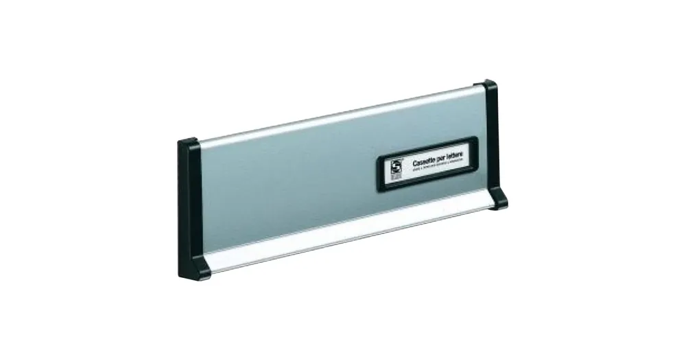 Ajánlat LEVÉLBEDOBÓ KICSI ALU-EZÜST 266mm*90mm CÍMKÉS SILMEC 10-600.72