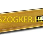 Árengedmény LEVÉLBEDOBÓ NAGY SZATÉN-RÉZ 376mm*90mm CÍMKÉS SILMEC 10-650.39