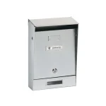 Gyors kiszállítás POSTALÁDA KÜLTÉRI ÁLLÓ INOX EGYOLDALAS (22cm*32,5cm) SILMEC 10-001