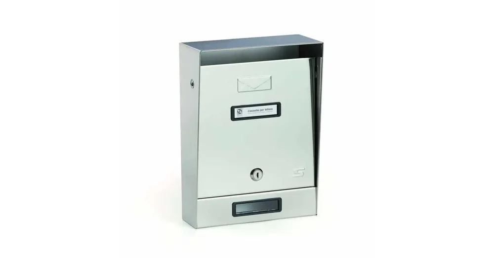 Azonnali szállítás POSTALÁDA KÜLTÉRI ÁLLÓ INOX S02 EGYOLDALAS SILMEC 10-002