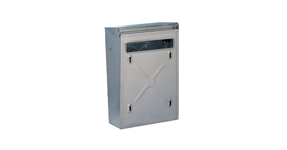 Prémium POSTALÁDA KÜLTÉRI ÁLLÓ INOX KÉTOLDALAS (22cm*32,5cm) SILMEC 10-003 UTOLSÓ DARAB!